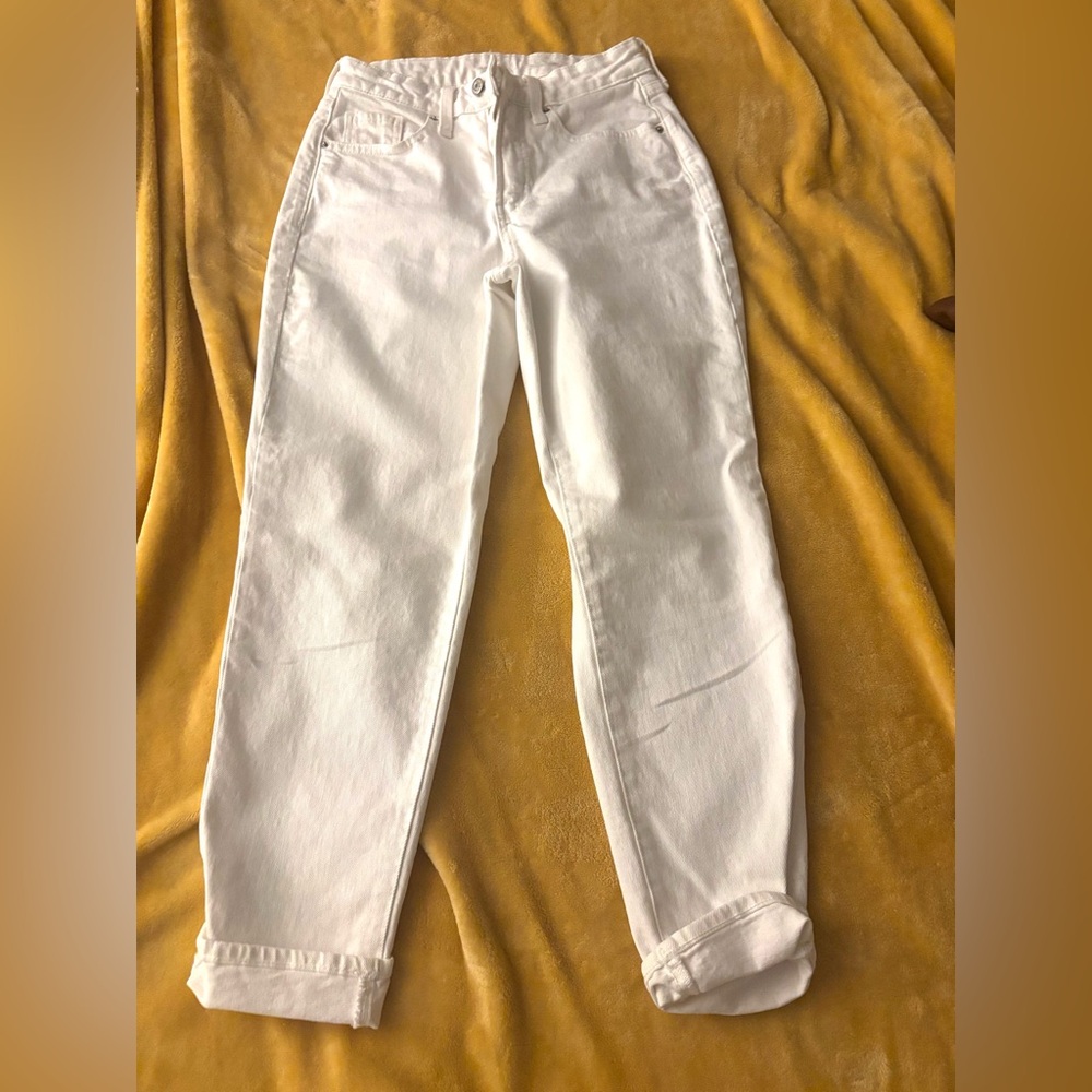 OG Old Navy Straight White Jeans.